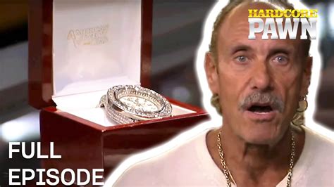 episode of hard core pawn when les buys fake watch|les pawn watch deal.